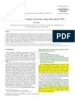 1999 On The Shakedown Analysis of Nozzles Using Elasto-Plastic FEA