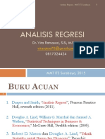 Analisis Regresi Mmt-1