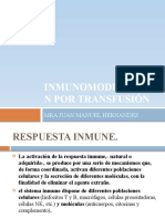 Inmunomodulación Por Transfusión