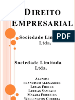 Direito Empresarial I - Sociedade Limitada