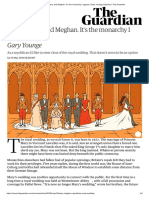 It's Not Harry and Meghan. It's The Monarchy I Oppose: Gary Younge