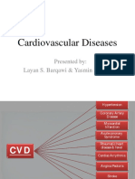 Cardiovascular Diseases: Presented By: Layan S. Barqawi & Yasmin N. Nassar