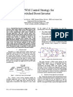 A PWM Control Strategy For Switched Boost Inverter0