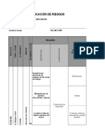 Matriz de Peligros Base