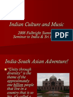 Indian Culture Music