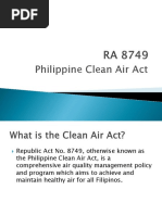 Philippine Clean Air Act