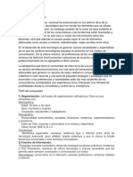 1) Segmentación: Las Bases de Segmentación Utilizada Por Claro en Sus