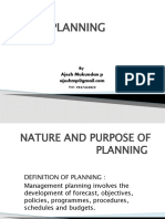 01 Planning - Planning Premises - Planning Process