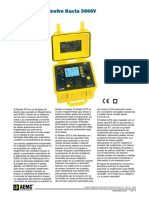 Aemc 5070 Medidor de Aislamiento