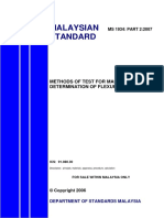 Ms 1934 Part 2 2007-Methods of Test For Masonry Part 2 Determination of Flexural Strength-850457