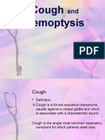 Hemoptysis