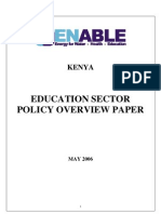 D 1 7 Kenya Education Policy Overview