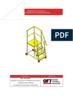 Memoria de Cálculo - Plataforma Personal