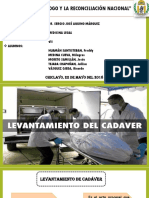 Levantamiento de Cadáver