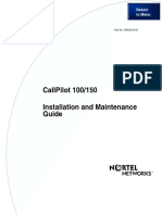 Nortel CallPilot 100-150 Installation