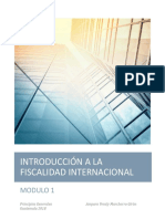 Modulo 1 Introducción A La Fiscalidad Internacional