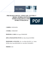 TONKONOFF. Psicologia Social. Lenguaje, Cultura y Deseo. Programa