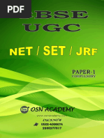 UGC NET PAPER - 01 Complete Study Material PDF