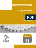 Aula 11 - As Ligações Iônicas PDF