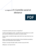 Chapitre 9 Contrôle Social Et Déviance 2018