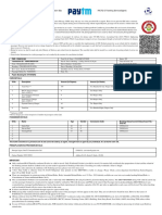 Electronic Reservation Slip IRCTC E-Ticketing Service (Agent)