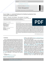 Scum Sludge As A Potential Feedstock For Biodiesel Production From