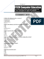 E-Commerce MCQ INFOTECH 200 Questions PDF