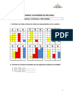 1º Guia de Trabajo Números de Tres Cifras Grupo A