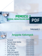 Pleno 1 Kelompok 2 - Modul Hematologi Dan Onkologi - 2018