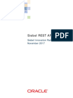 Siebel REST API Guide: Siebel Innovation Pack 2017, Rev. A November 2017