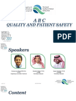 ABC Quality and Patient Saftey Workshop Final