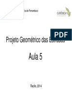 5 Estradas1 Superelevação Rev0 PDF