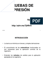 Fundamento de Pruebas de Presión