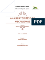 Análisis y Síntesis de Mecanismos