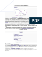 Température de Transition Vitreuse