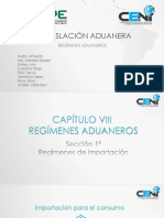 Regímenes Aduaneros 