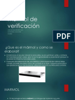 Mármol de Verificación