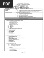 Sas 302 Course Outline & Class Assignment