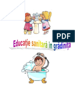 Educatie Sanitara in Gradinita