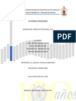 Prueba Confesional en El Derecho Procesal Civil Michoacano