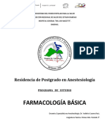 Programa Asignatura Farmacología Básica