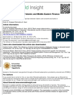 International Journal of Islamic and Middle Eastern Finance and Management