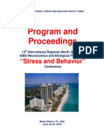 Program and Proceedings - 14th International Regional "Stress and Behavior" Neuroscience and Biopsychiatry Conference (North America), June 22-23, 2018, Miami Beach, FL, USA