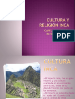 Cultura y Religión Inca Quinto Basico