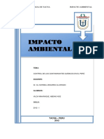 Control de Los Contaminantes Químicos en El Perú