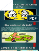 Apelacion Al Miedo