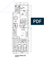 Plano Arquitectura - 6 X 20