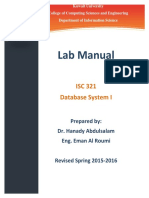 ISC 321 Lab Manual