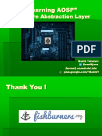 Hardware Abstraction Layer: "Learning AOSP"