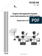 Engine Management System Com Instrumentos Do EMS Scania: Diagnóstico de Falhas